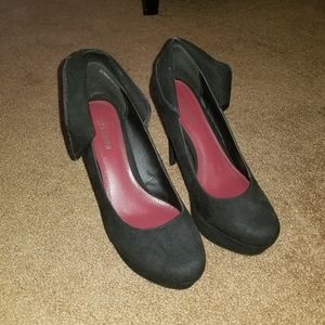 High heel shoes